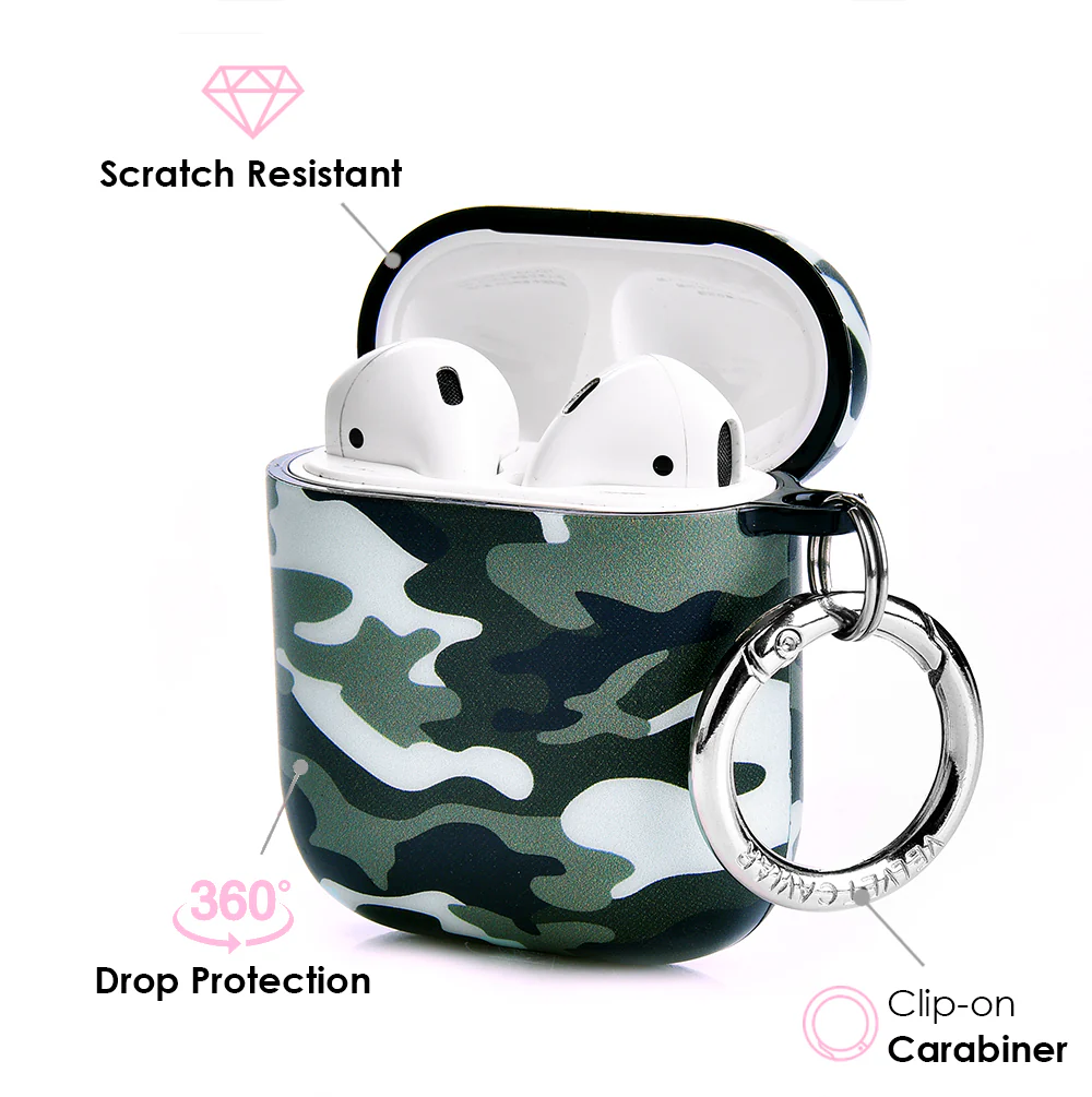 Green Camo AirPods Case - Image 3