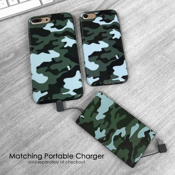 Green Camo iPhone Case - Image 28