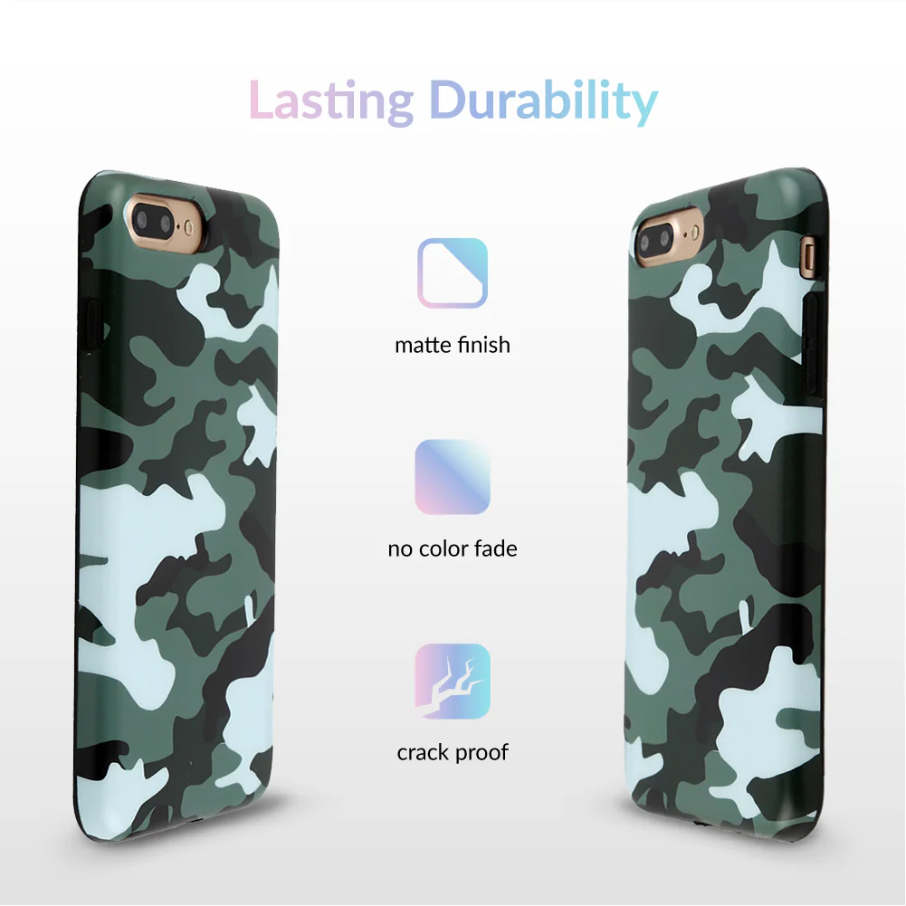 Green Camo iPhone Case - Image 33