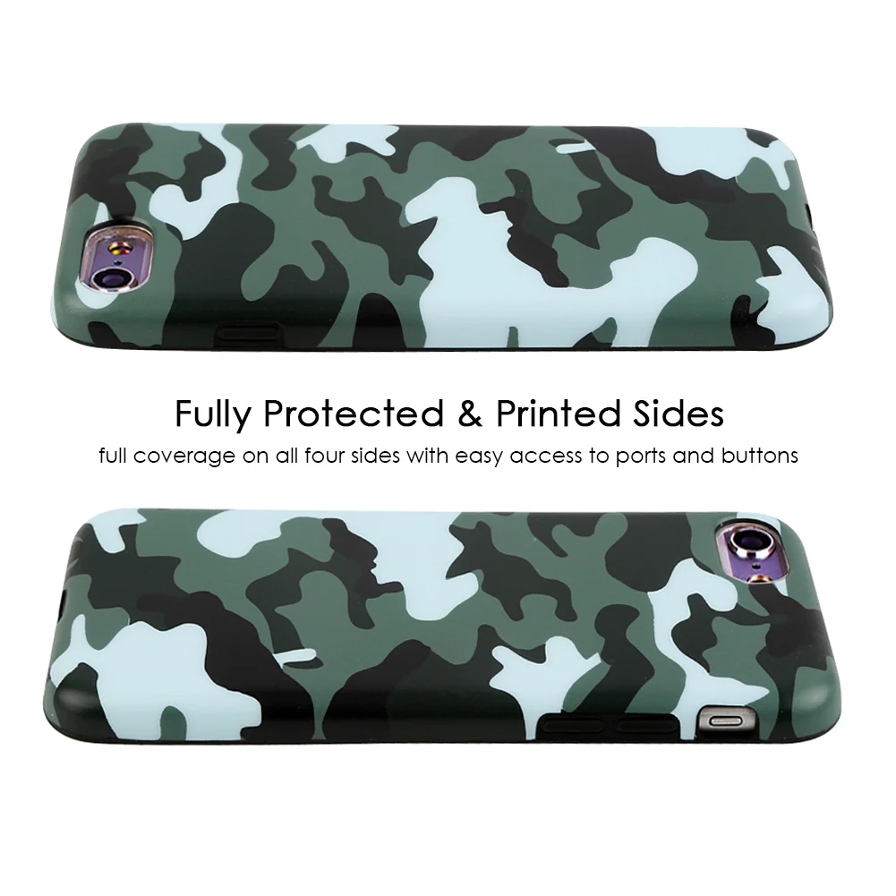 Green Camo iPhone Case - Image 39