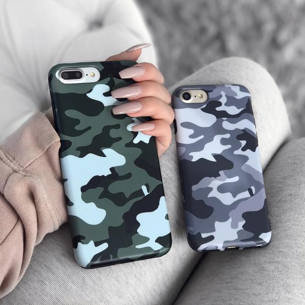 Green Camo iPhone Case - Image 55