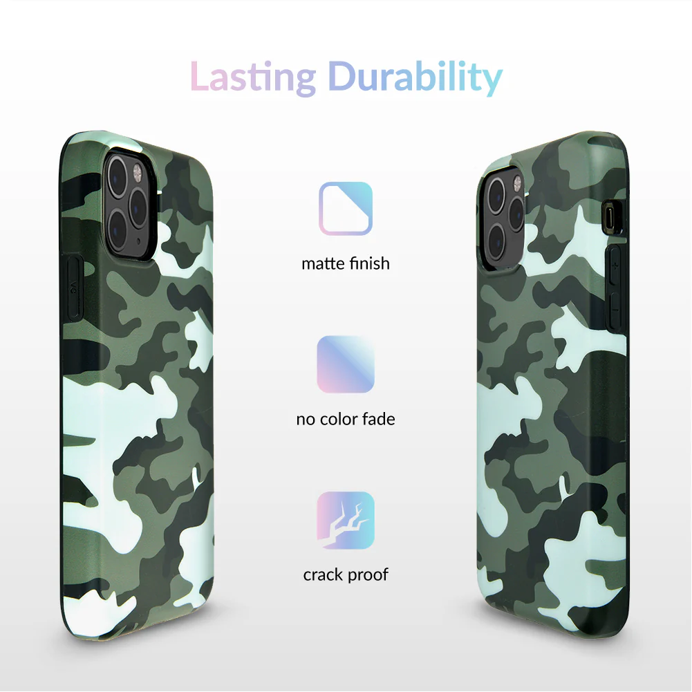 Green Camo iPhone Case - Image 68