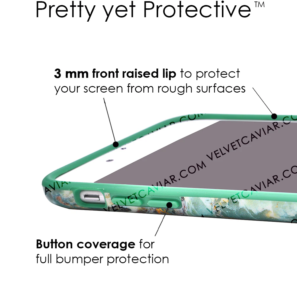 Green Emerald Marble iPhone Case - Image 10