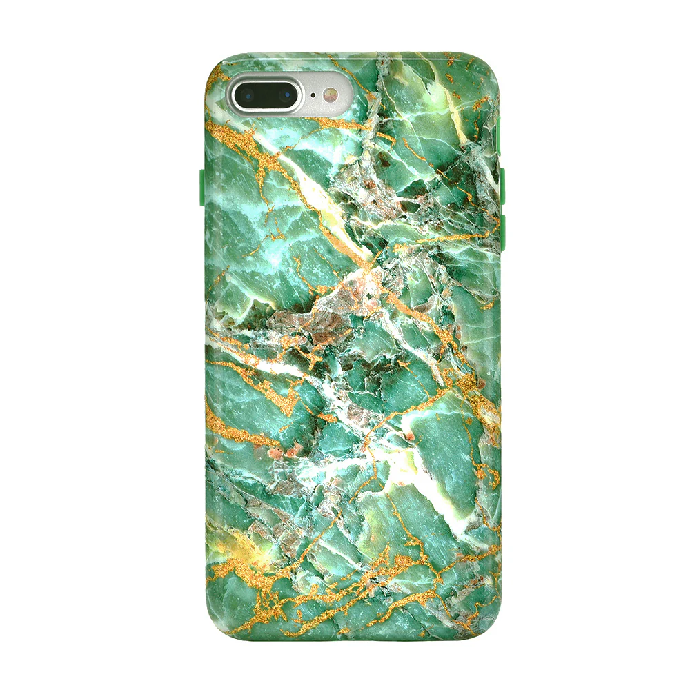 Green Emerald Marble iPhone Case - Image 34