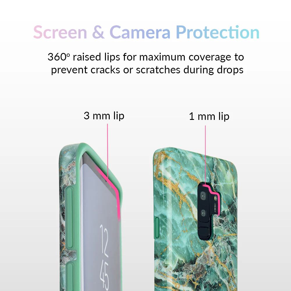 Green Emerald Marble Samsung Galaxy Case - Image 11