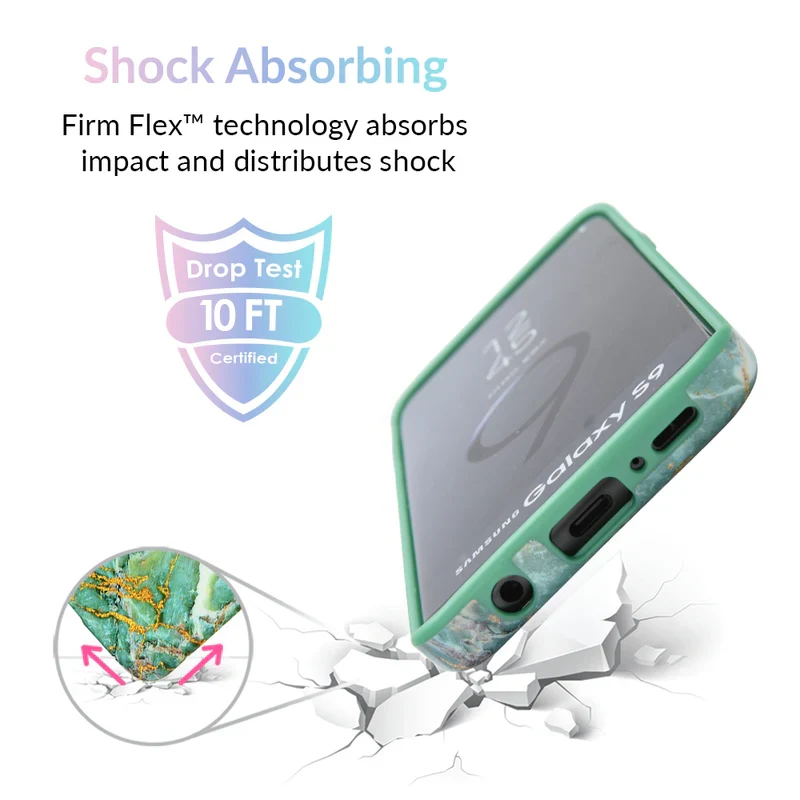 Green Emerald Marble Samsung Galaxy Case - Image 17