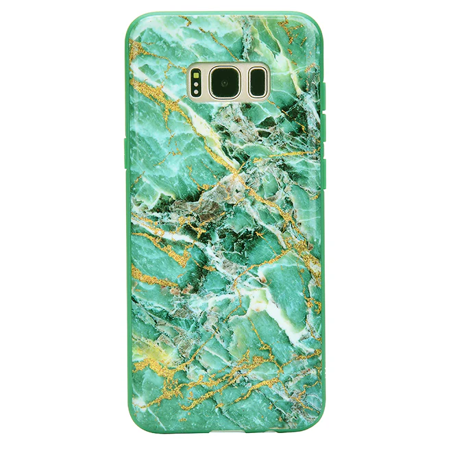 Green Emerald Marble Samsung Galaxy Case - Image 4