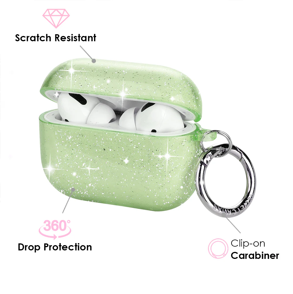 Lime Stardust AirPod Case - Image 13