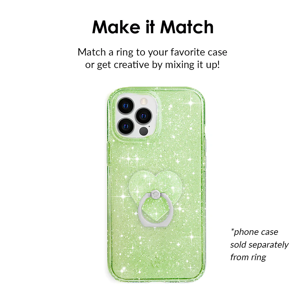 Lime Stardust Phone Ring - Image 3