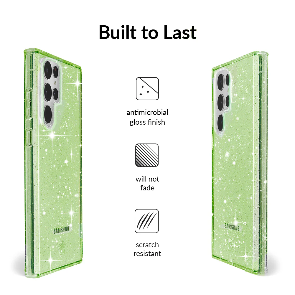 Lime Stardust Samsung Case - Image 80