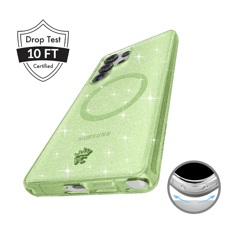 Lime Stardust Samsung Case - Image 86