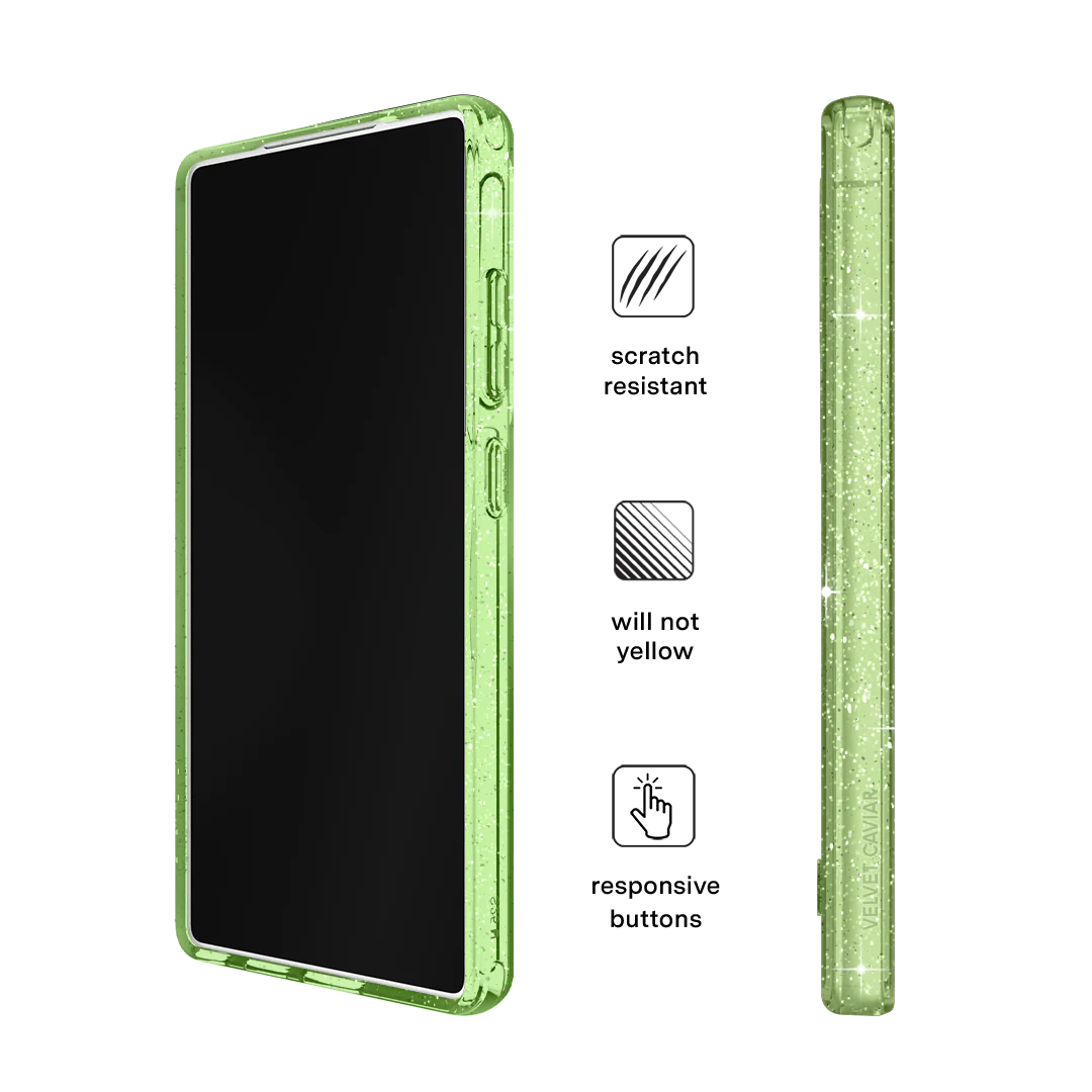Lime Stardust Samsung Case - Image 87