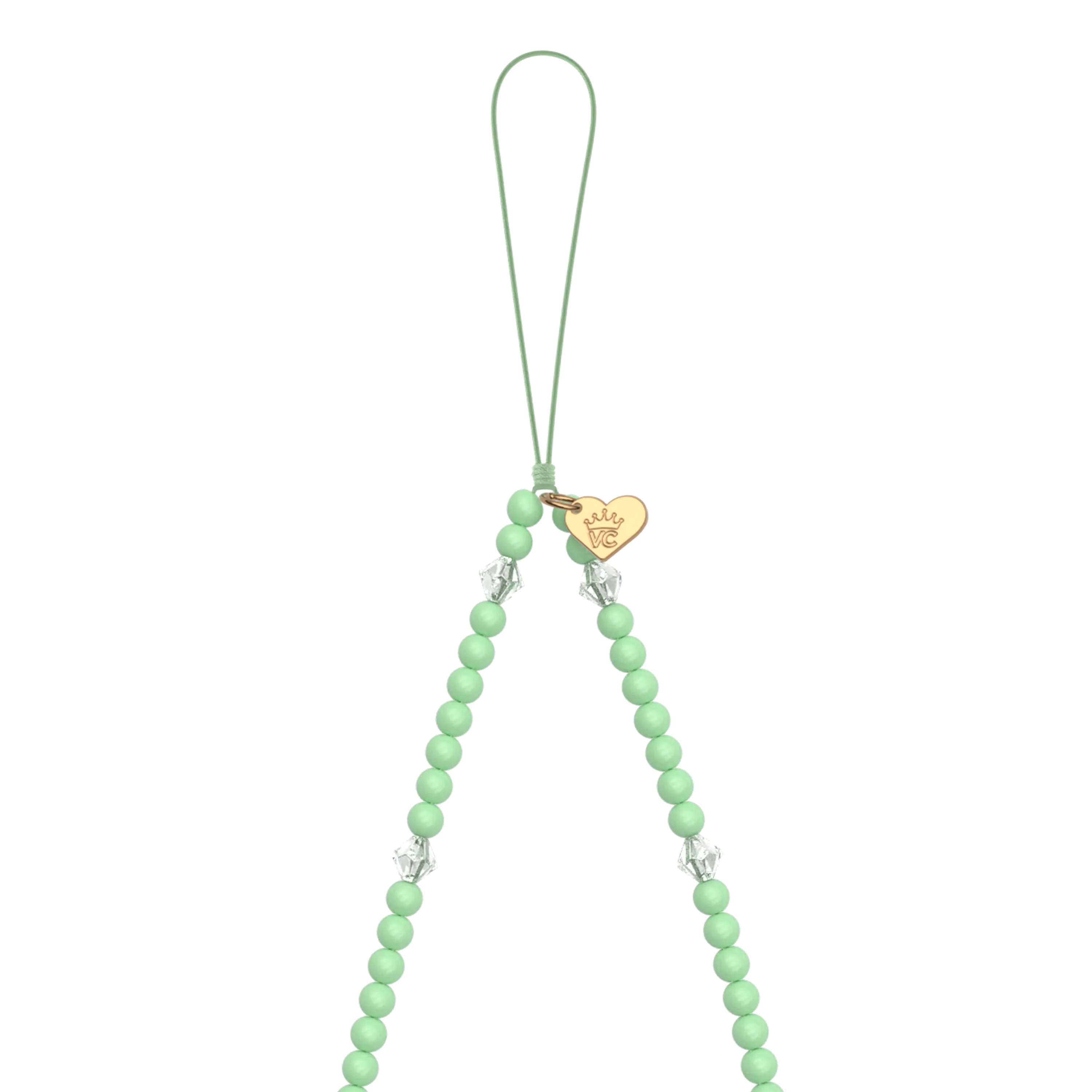 Green Heart Phone Charm - Image 4