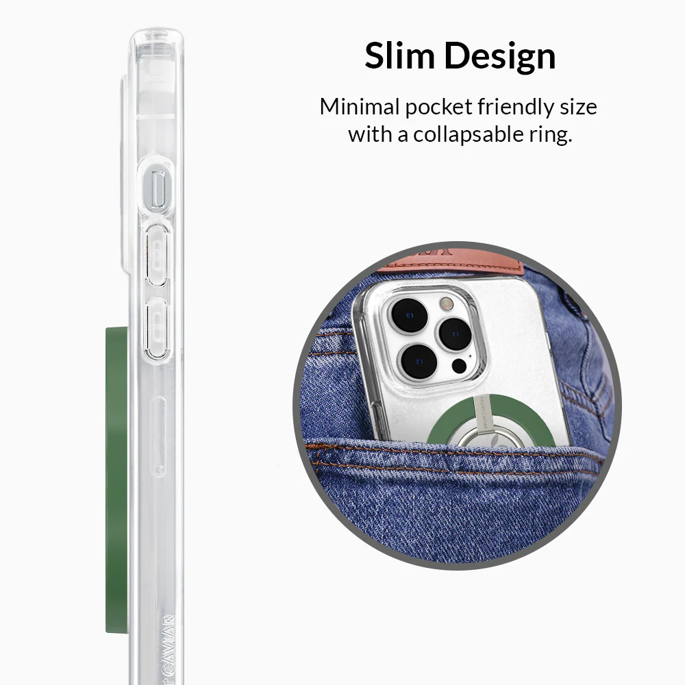 Green MagSafe Grip Ring - Image 6