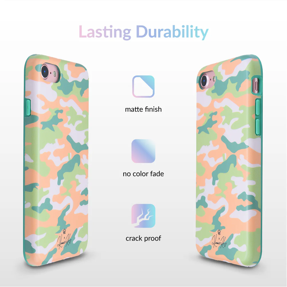Olive Camo iPhone Case by Kendall Vertes - Image 13