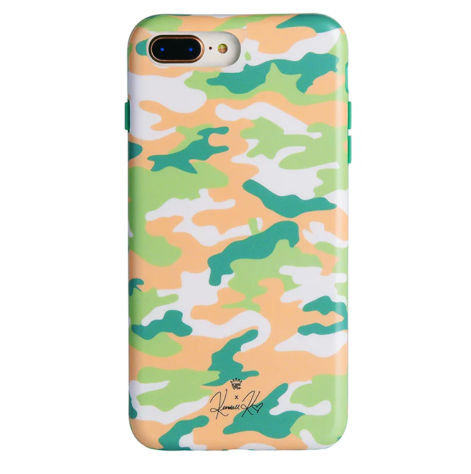 Olive Camo iPhone Case by Kendall Vertes - Image 21