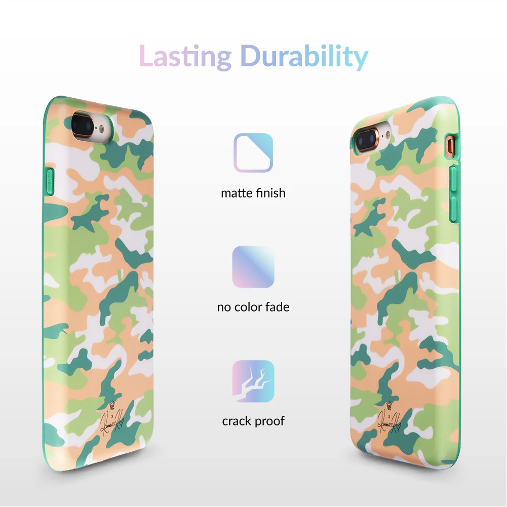 Olive Camo iPhone Case by Kendall Vertes - Image 33