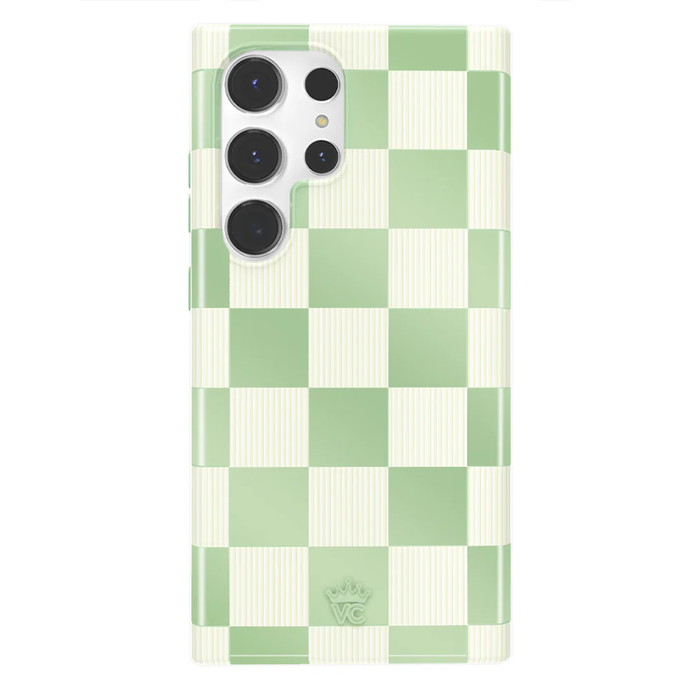 Pistachio Vibe Checkered Samsung Case - Image 11