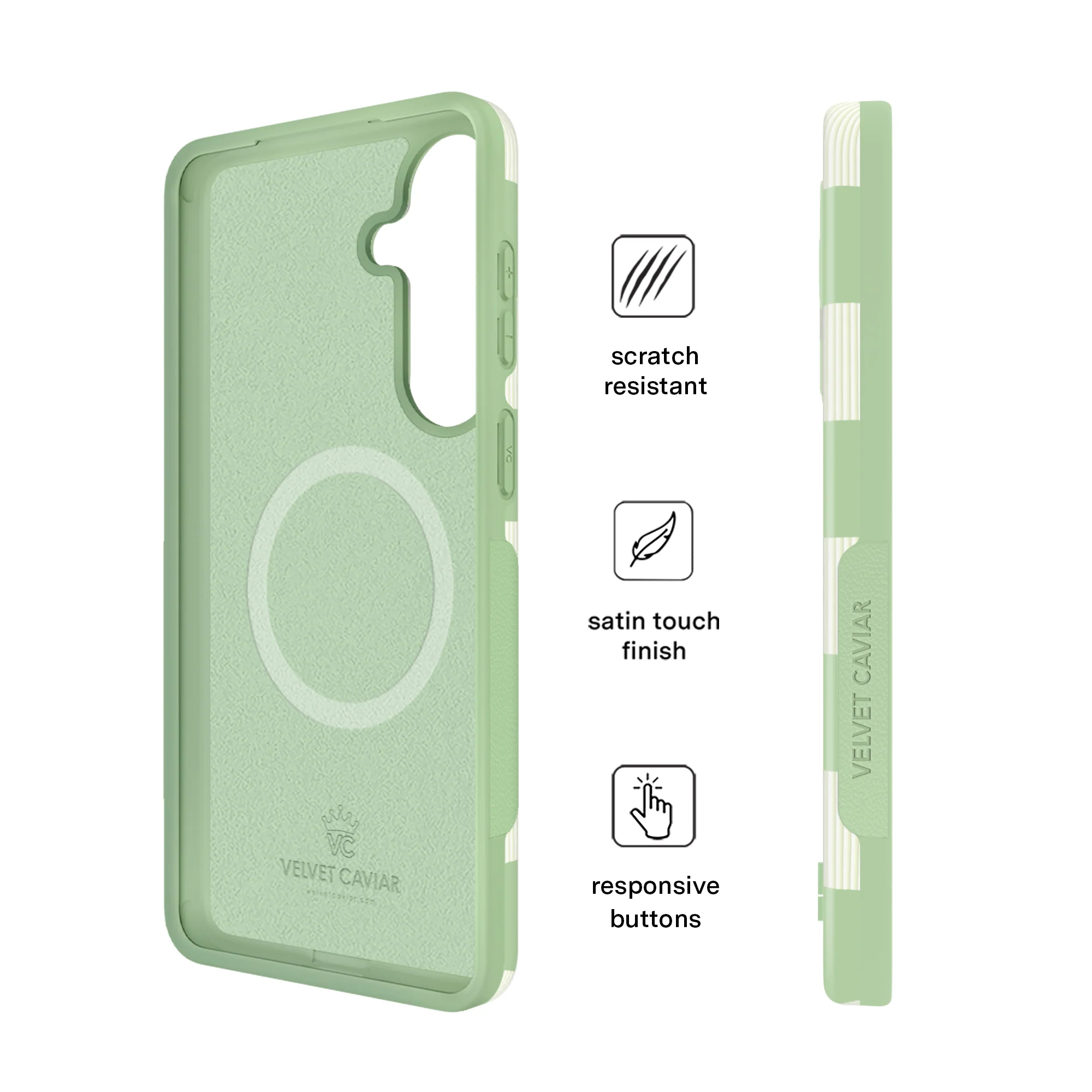 Pistachio Vibe Checkered Samsung Case - Image 65