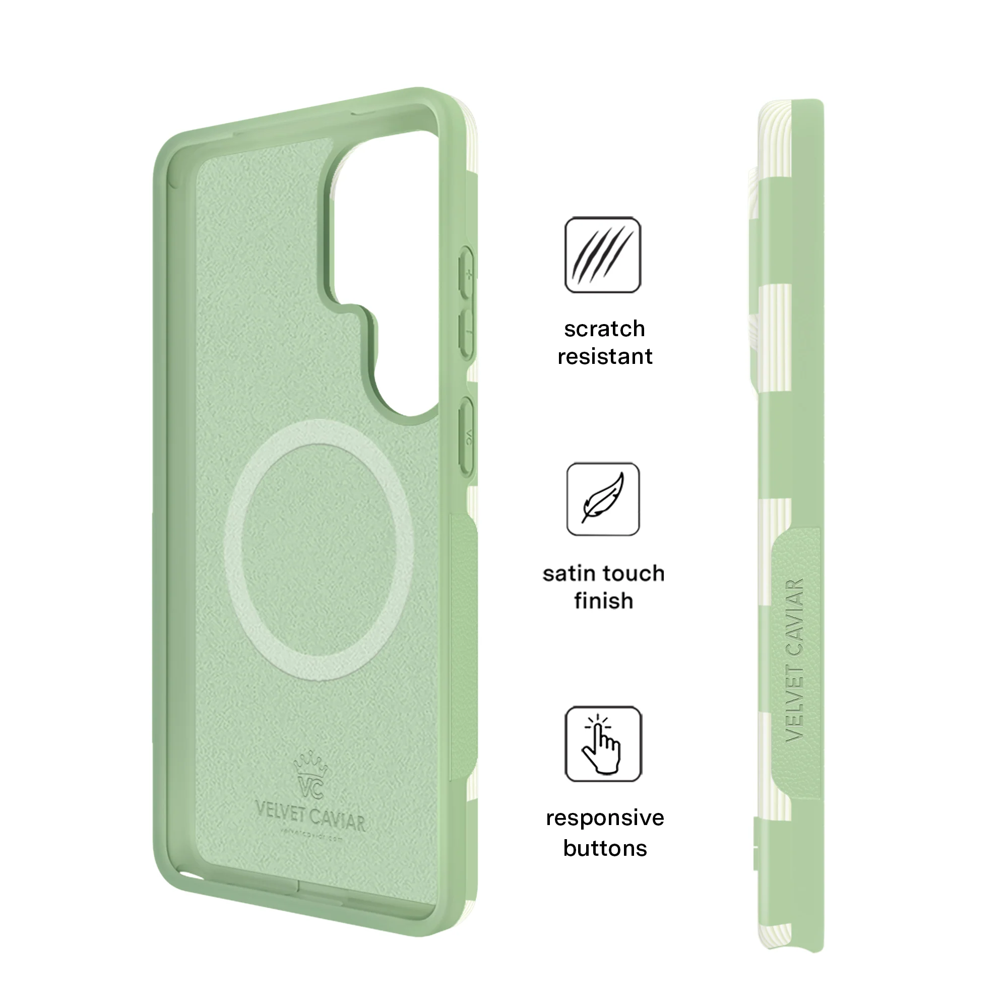 Pistachio Vibe Checkered Samsung Case - Image 75