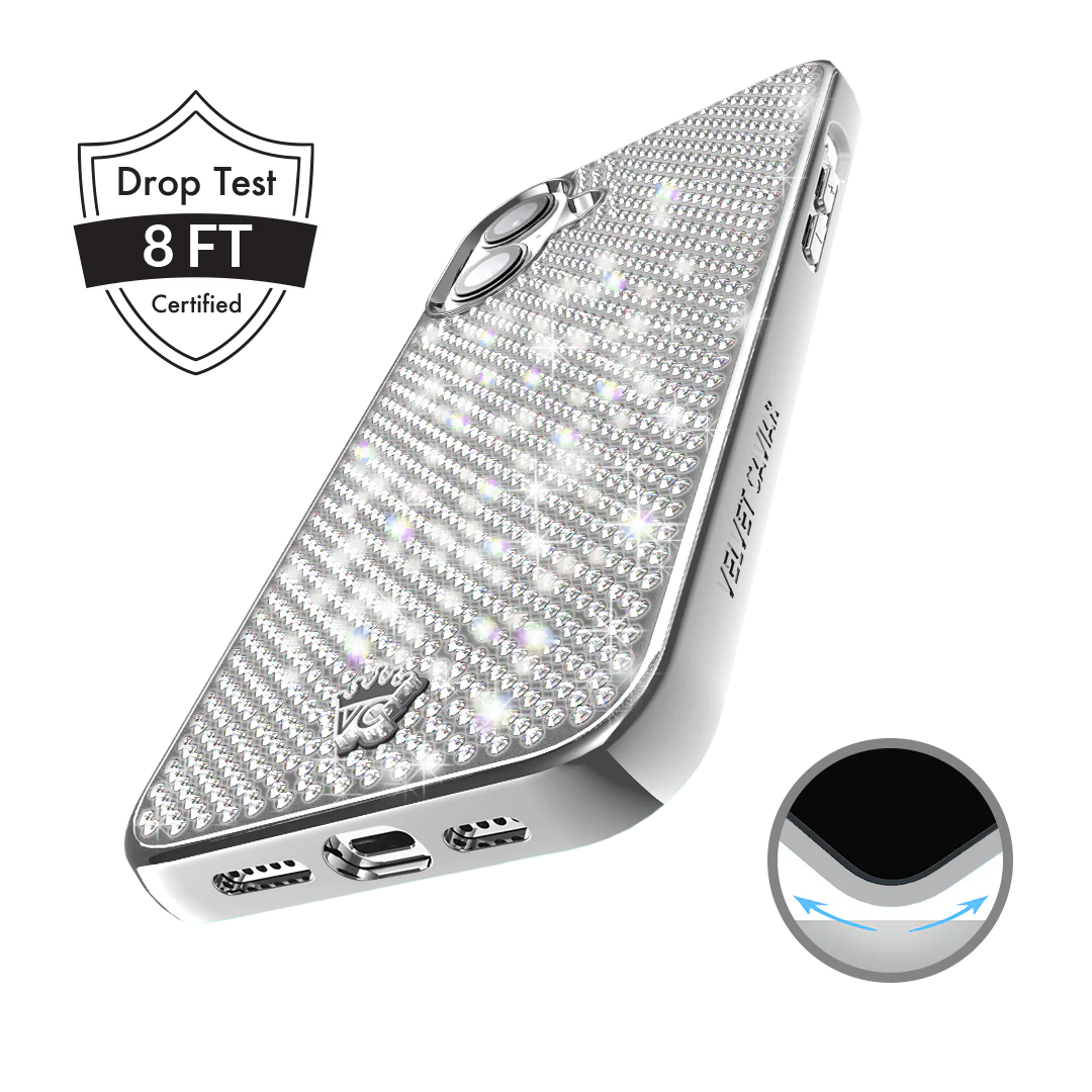 Chrome Caviar Crystals iPhone Case - Image 14