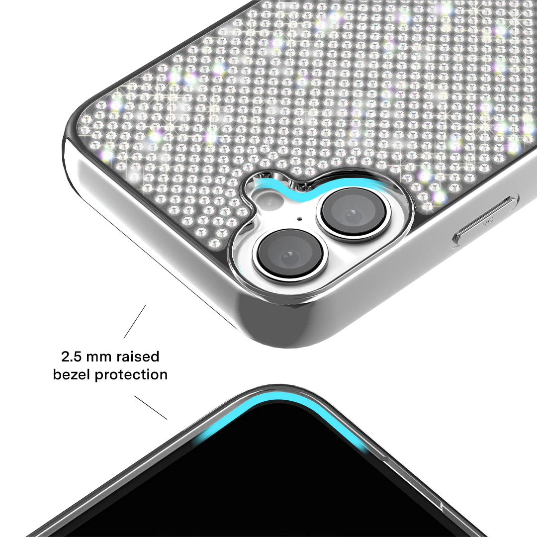 Chrome Caviar Crystals iPhone Case - Image 18