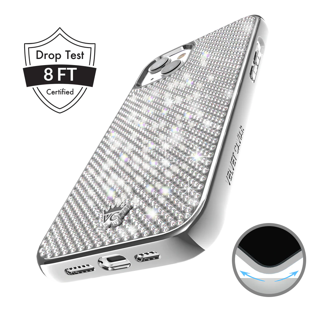 Chrome Caviar Crystals iPhone Case - Image 54