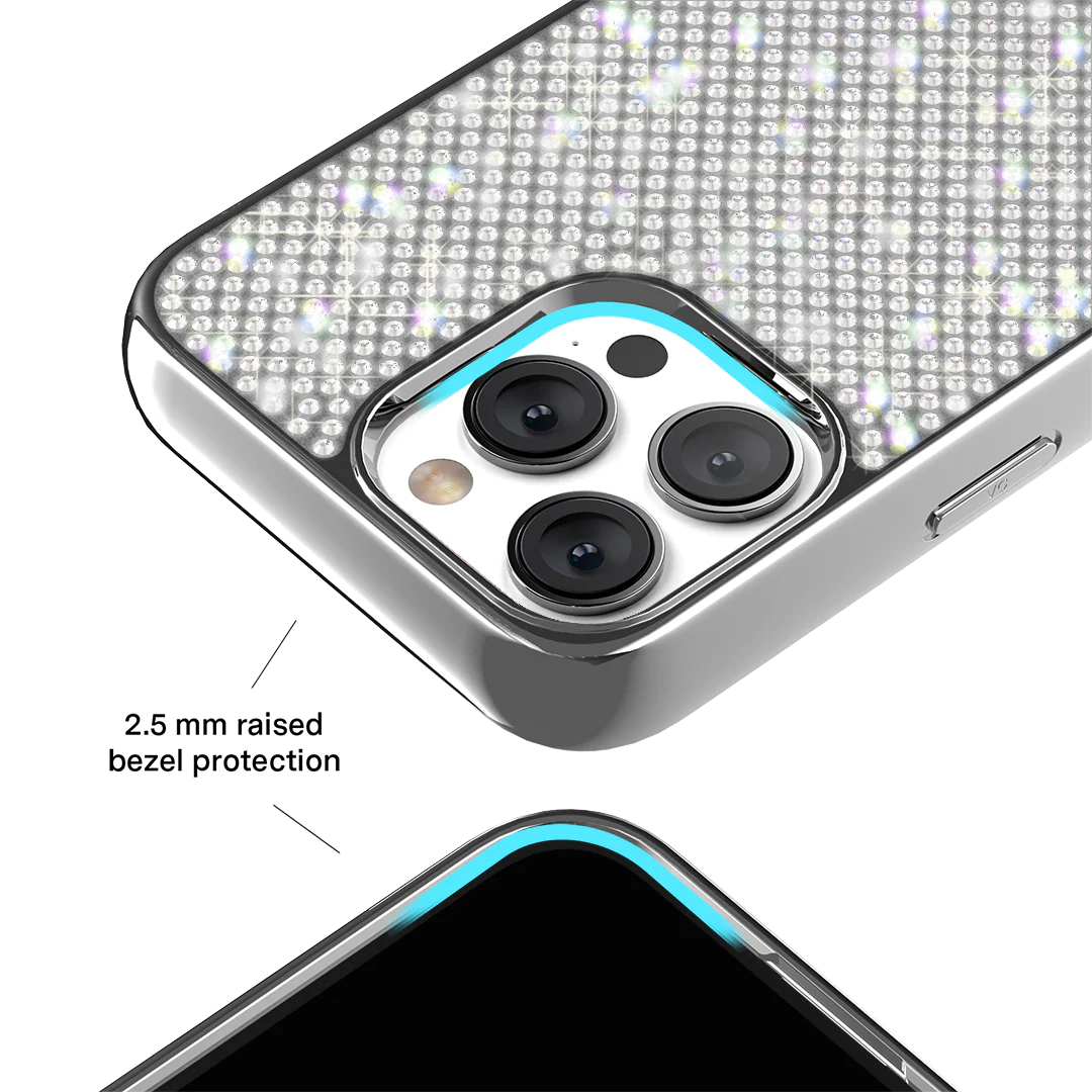 Chrome Caviar Crystals iPhone Case - Image 68