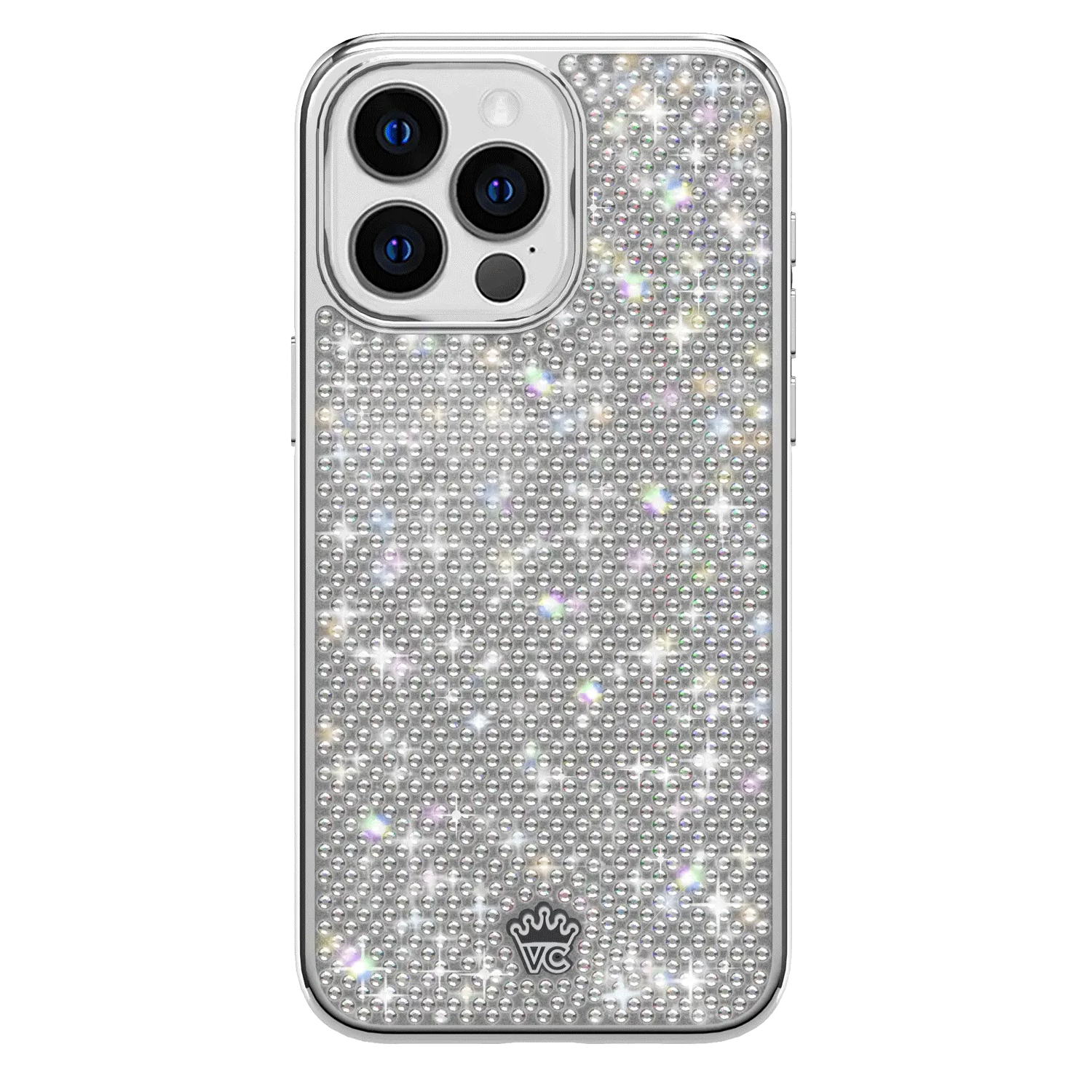 Chrome Caviar Crystals iPhone Case - Image 71