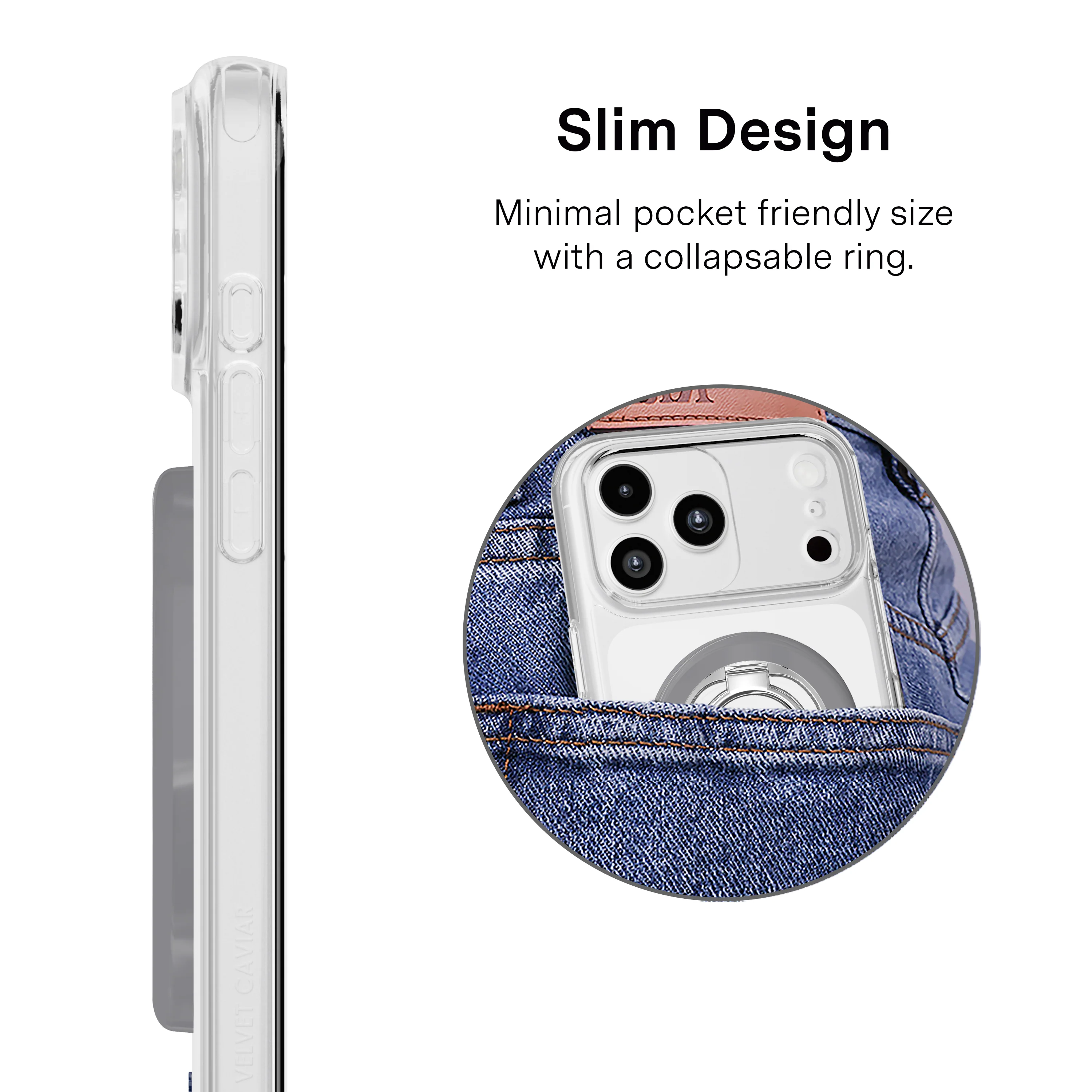 Grey MagSafe Grip Ring - Image 3