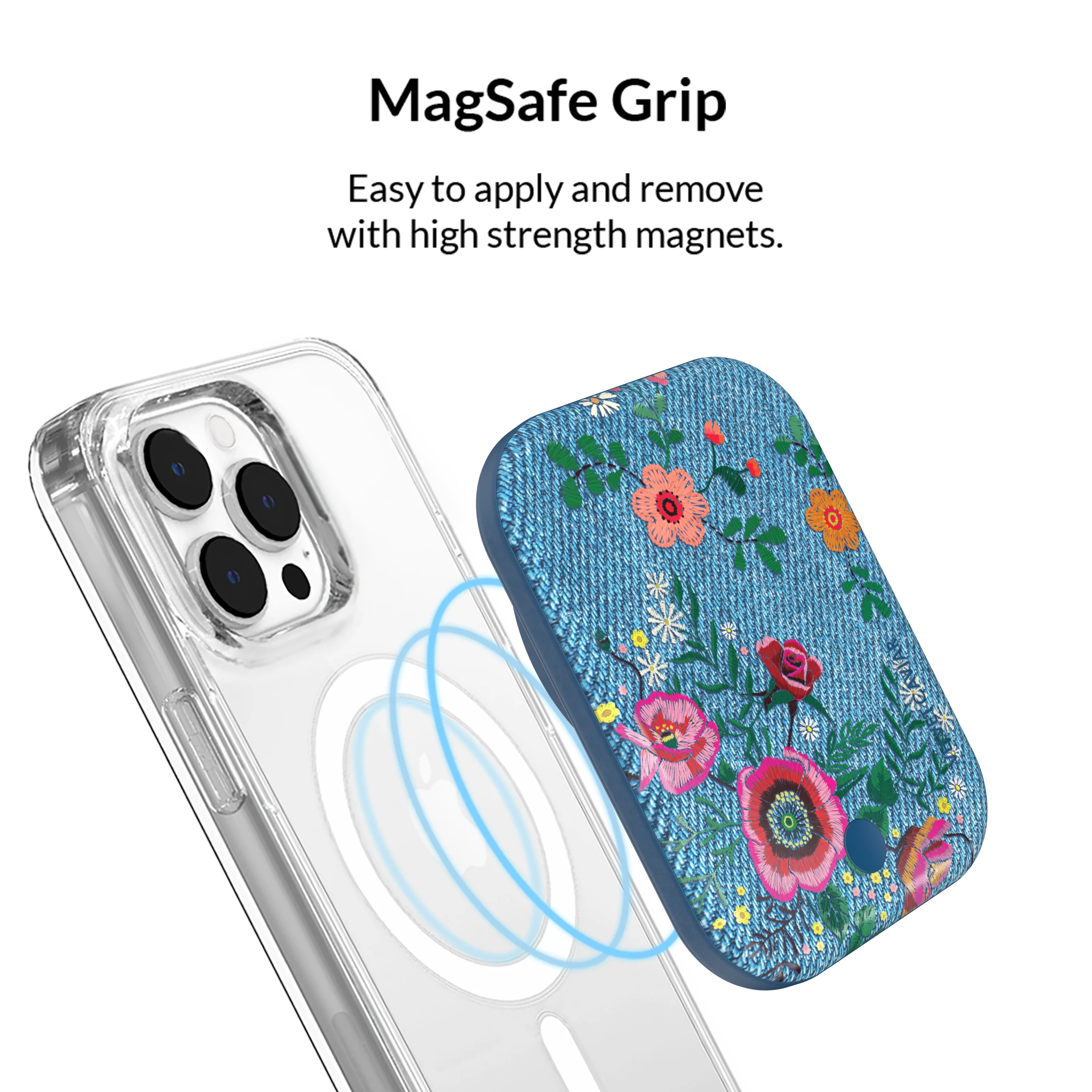 Groovy Floral MagSafe Battery Power Pack - Image 4