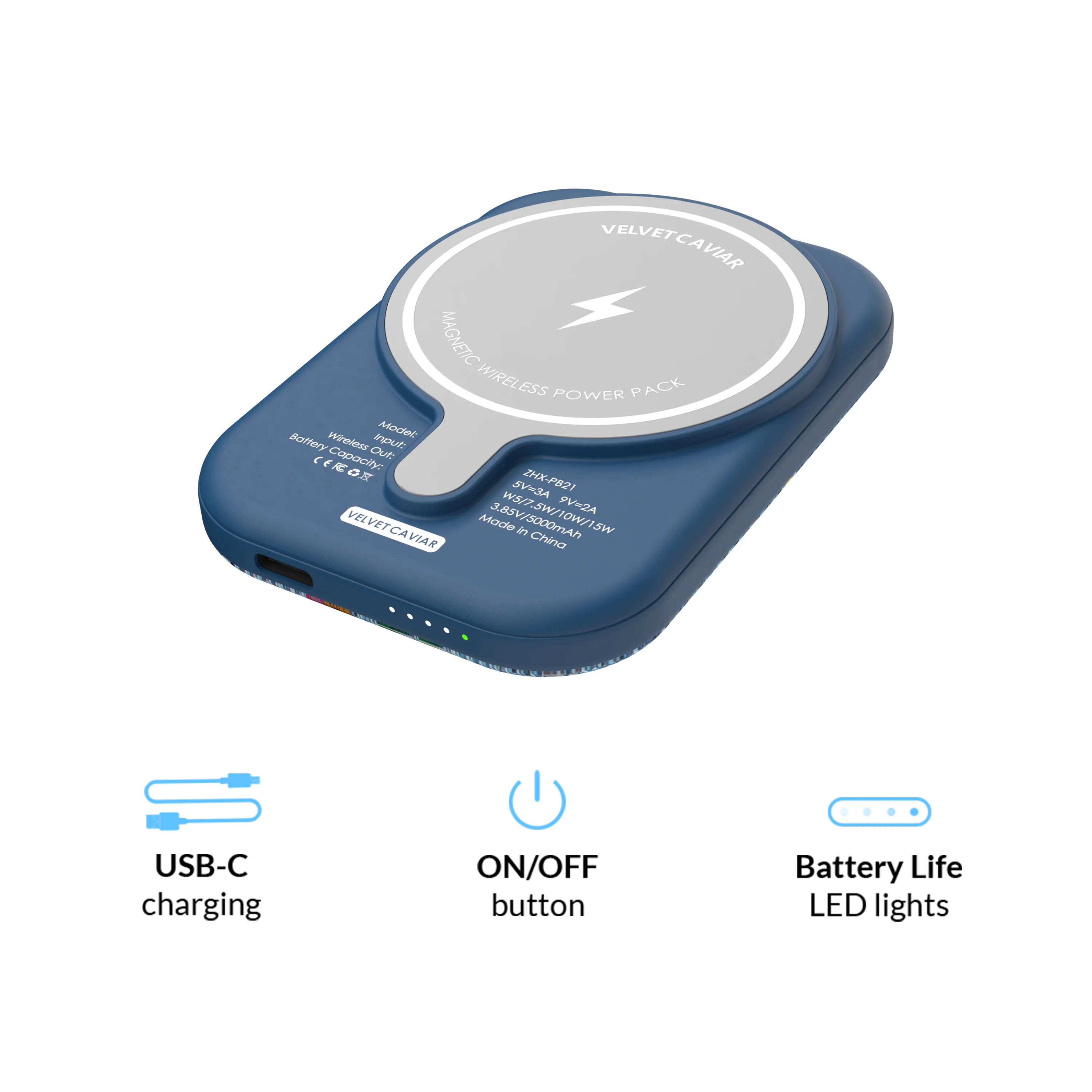 Groovy Floral MagSafe Battery Power Pack - Image 6