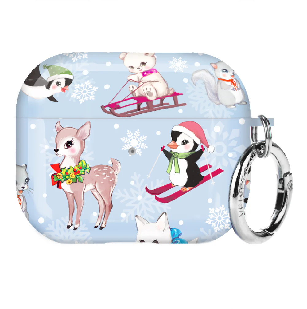 Winter Wonderland Baby Animals AirPod Case - Image 11
