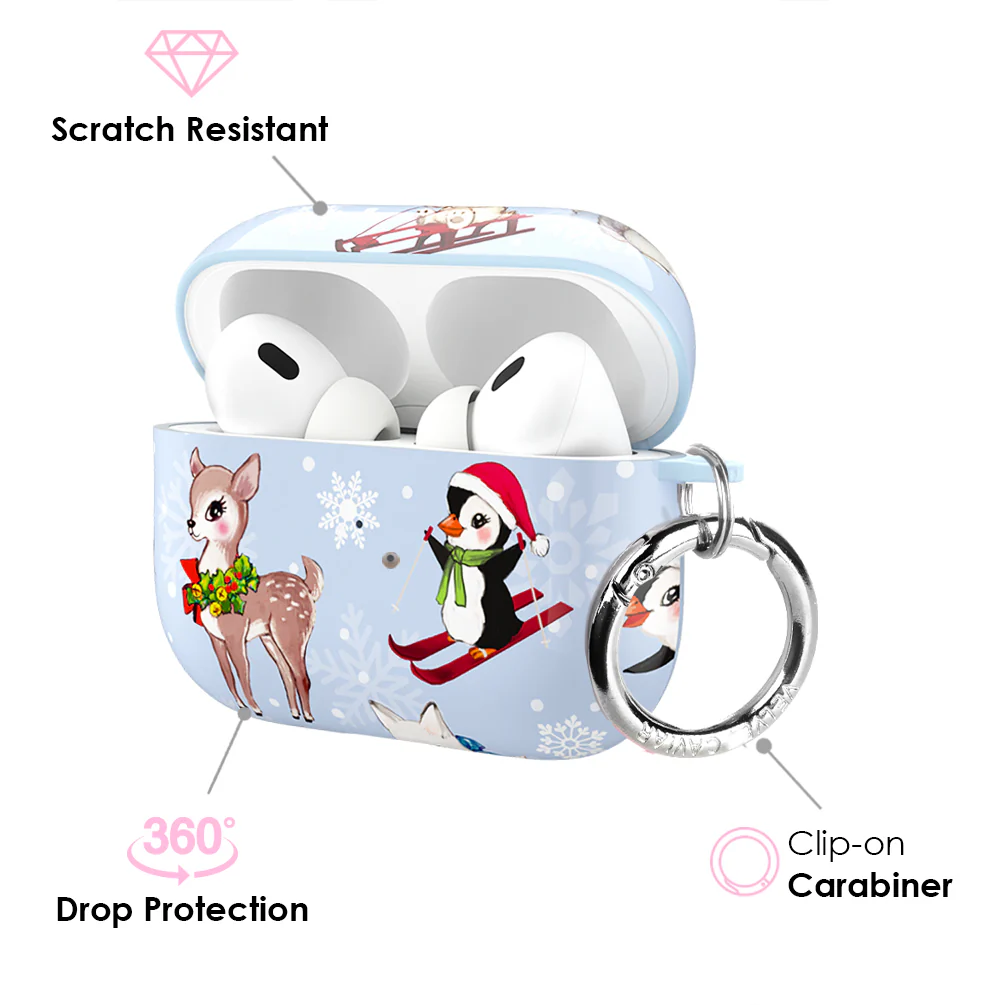 Winter Wonderland Baby Animals AirPod Case - Image 8