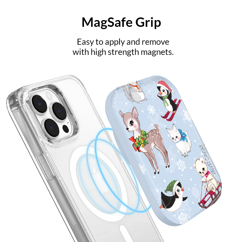 Winter Wonderland Baby Animals MagSafe Battery Power Pack - Image 4