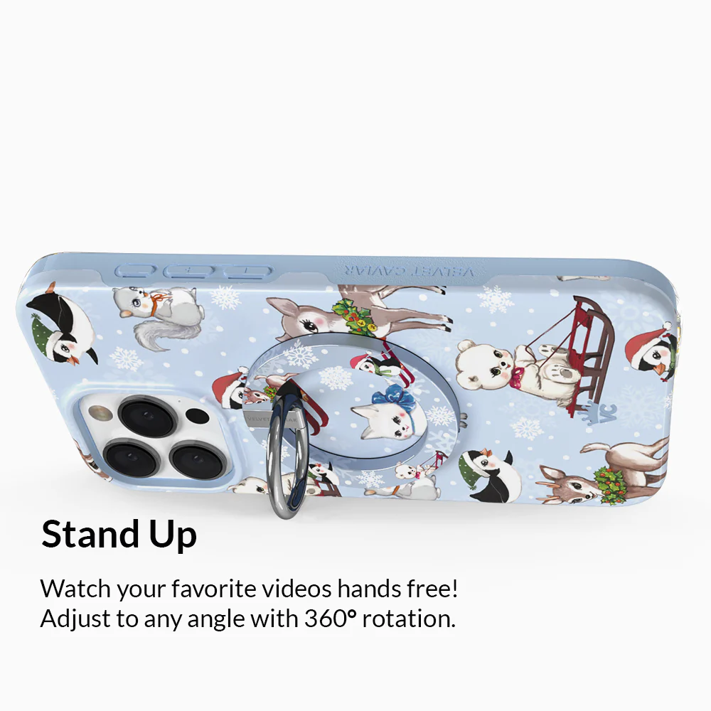 Winter Wonderland Baby Animals MagSafe Grip Ring - Image 4