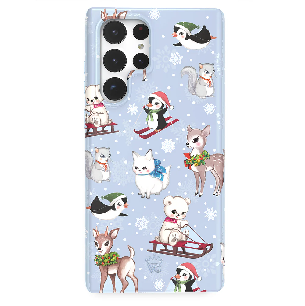Winter Wonderland Baby Animals Samsung Case - Image 13