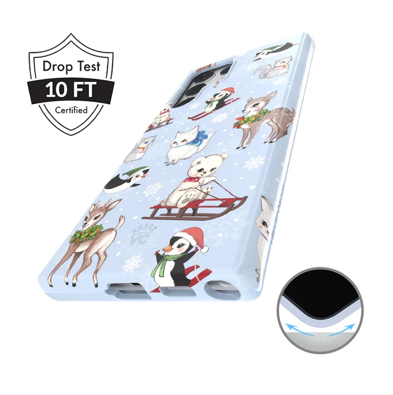 Winter Wonderland Baby Animals Samsung Case - Image 16