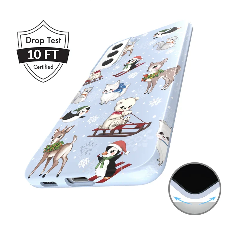 Winter Wonderland Baby Animals Samsung Case - Image 21