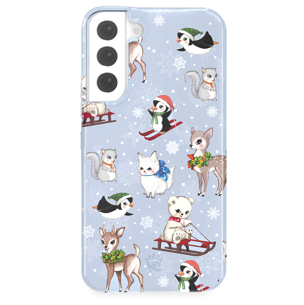 Winter Wonderland Baby Animals Samsung Case - Image 25