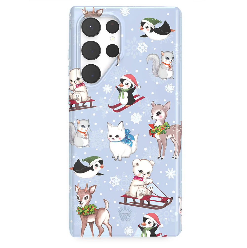 Winter Wonderland Baby Animals Samsung Case - Image 32