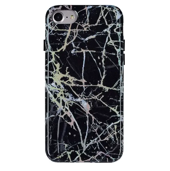 Holo Black Marble iPhone Case - Image 2