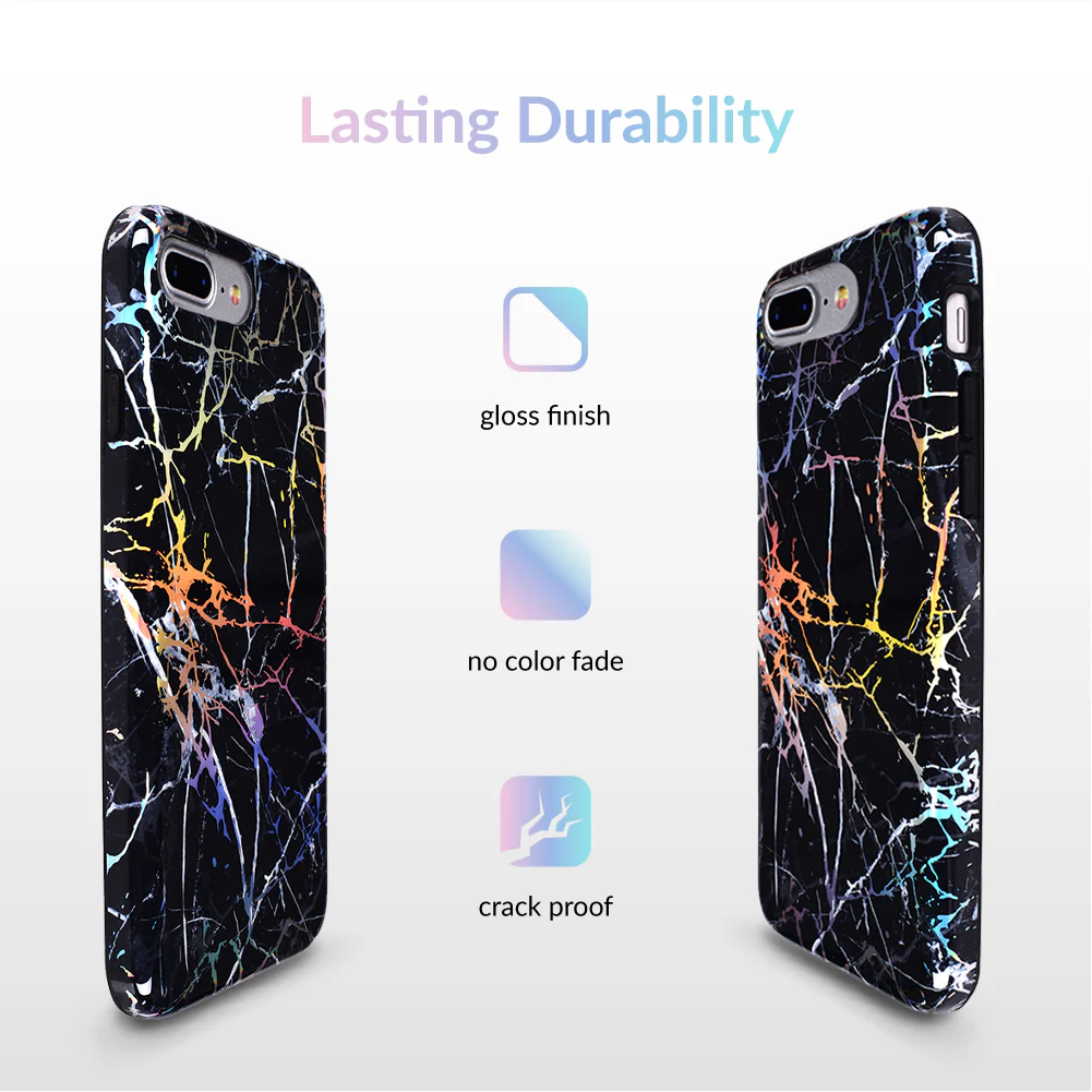 Holo Black Marble iPhone Case - Image 20
