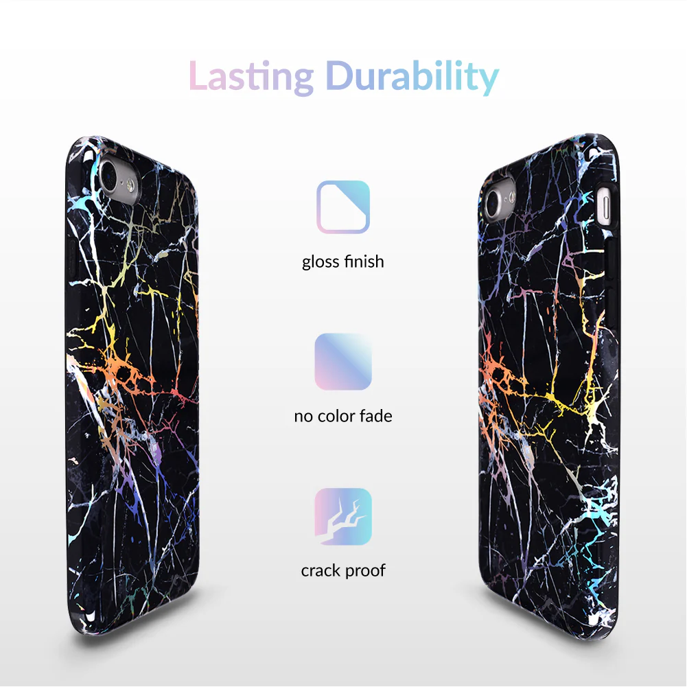 Holo Black Marble iPhone Case - Image 33