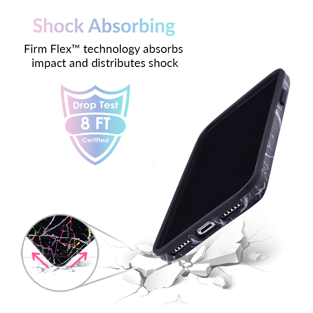 Holo Black Marble iPhone Case - Image 51