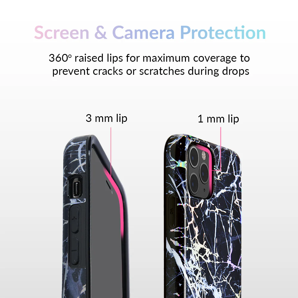 Holo Black Marble iPhone Case - Image 67