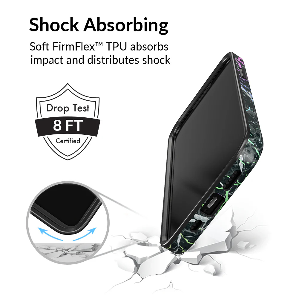 Holo Black Marble iPhone Case - Image 93