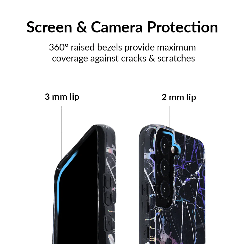 Holo Black Marble Samsung Galaxy Case - Image 101