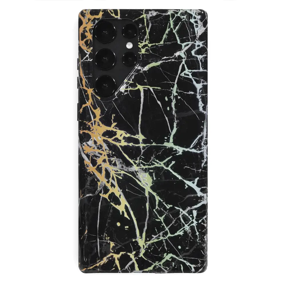 Holo Black Marble Samsung Galaxy Case - Image 104