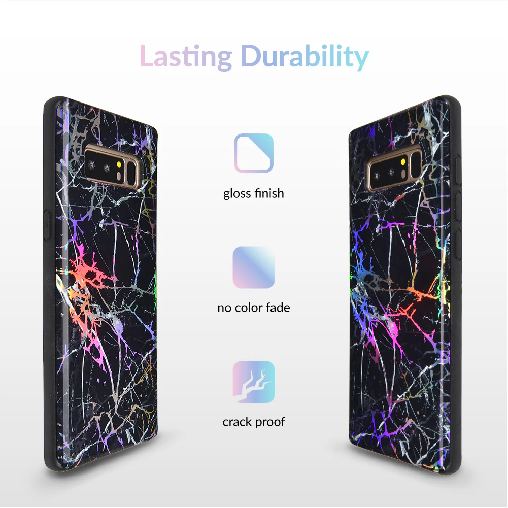 Holo Black Marble Samsung Galaxy Case - Image 17